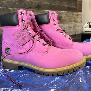 Pink Waterproof Boots